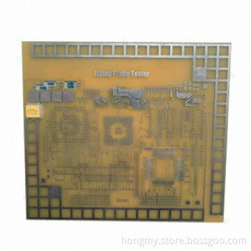 High-density Multi-layer PCB with Lead-free HASL and without Solder Mask